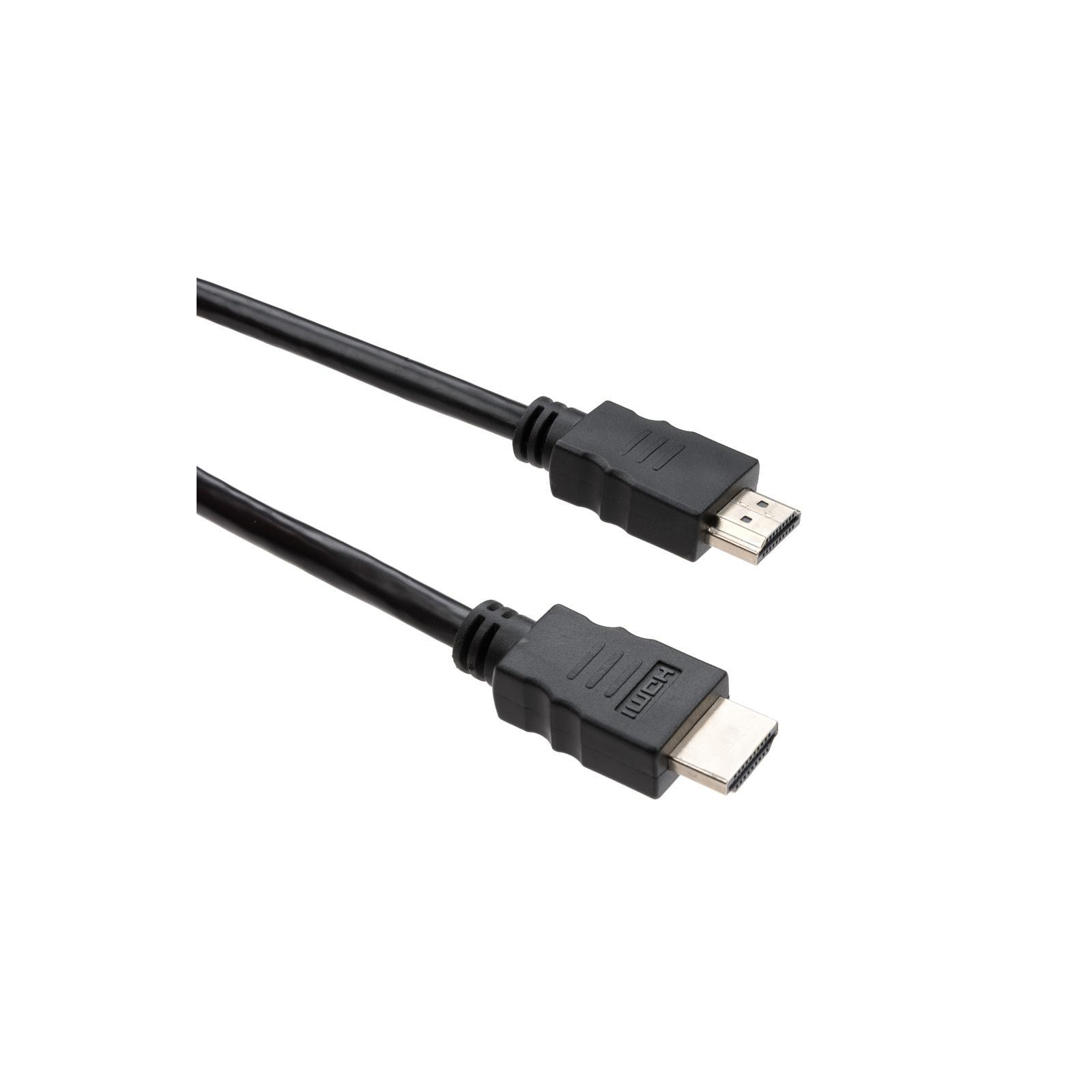 Кабель мультимедійний HDMI to HDMI 1.8 m V2.0 Vinga (VCPDCHDMIMM1.8BK) зображення 2