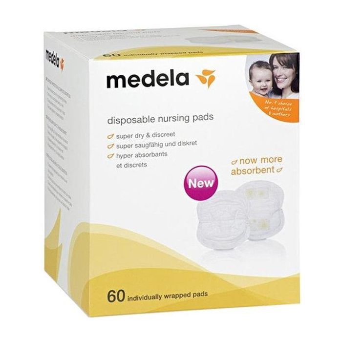 Вкладиш для бюстгальтера Medela Disposable Nursing Pads 60 шт (008.0374)