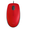 Мишка Logitech M110 Silent Red (910-005489)