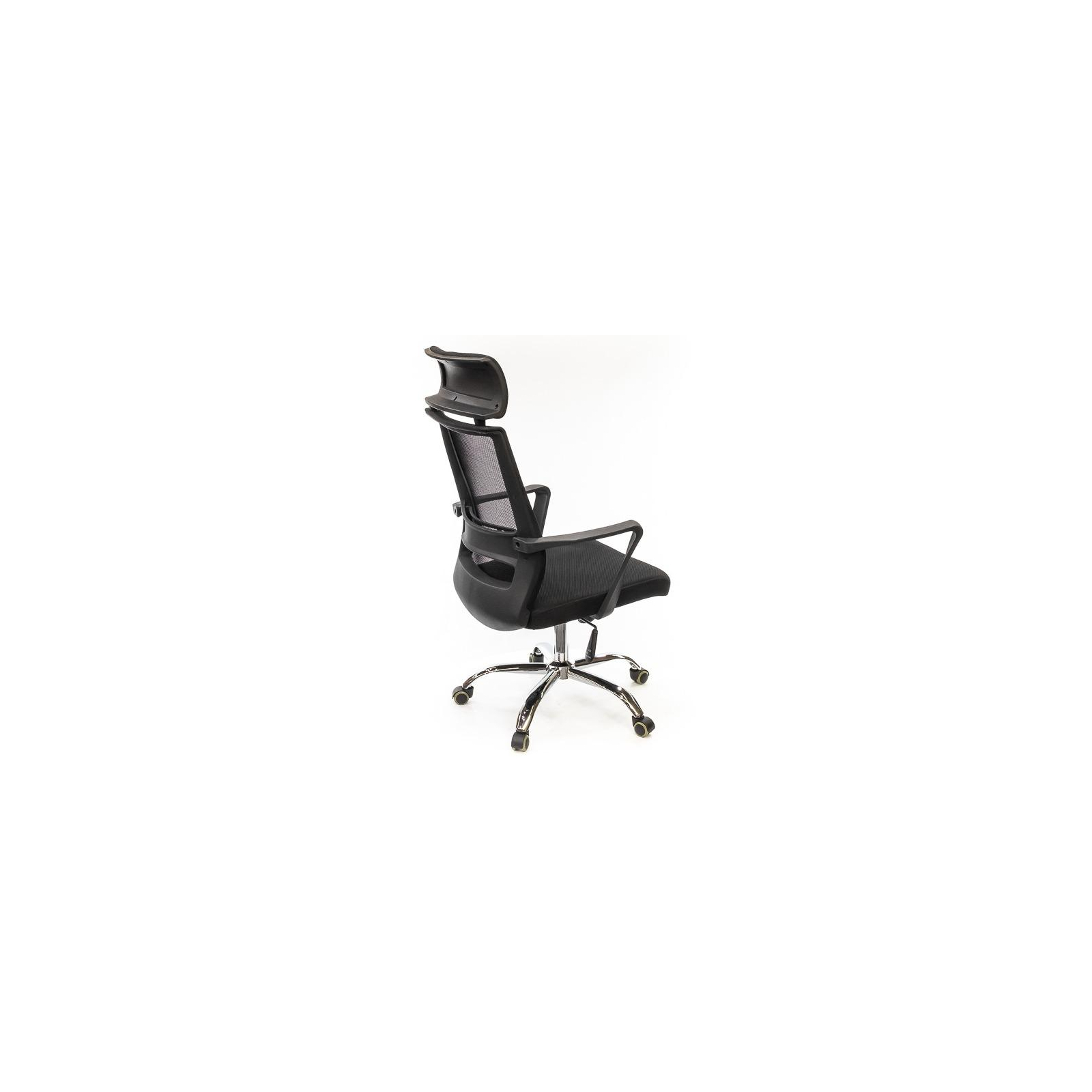 Офісне крісло Аклас Крокус CH TILT Чорне із сірим (10022849) зображення 4