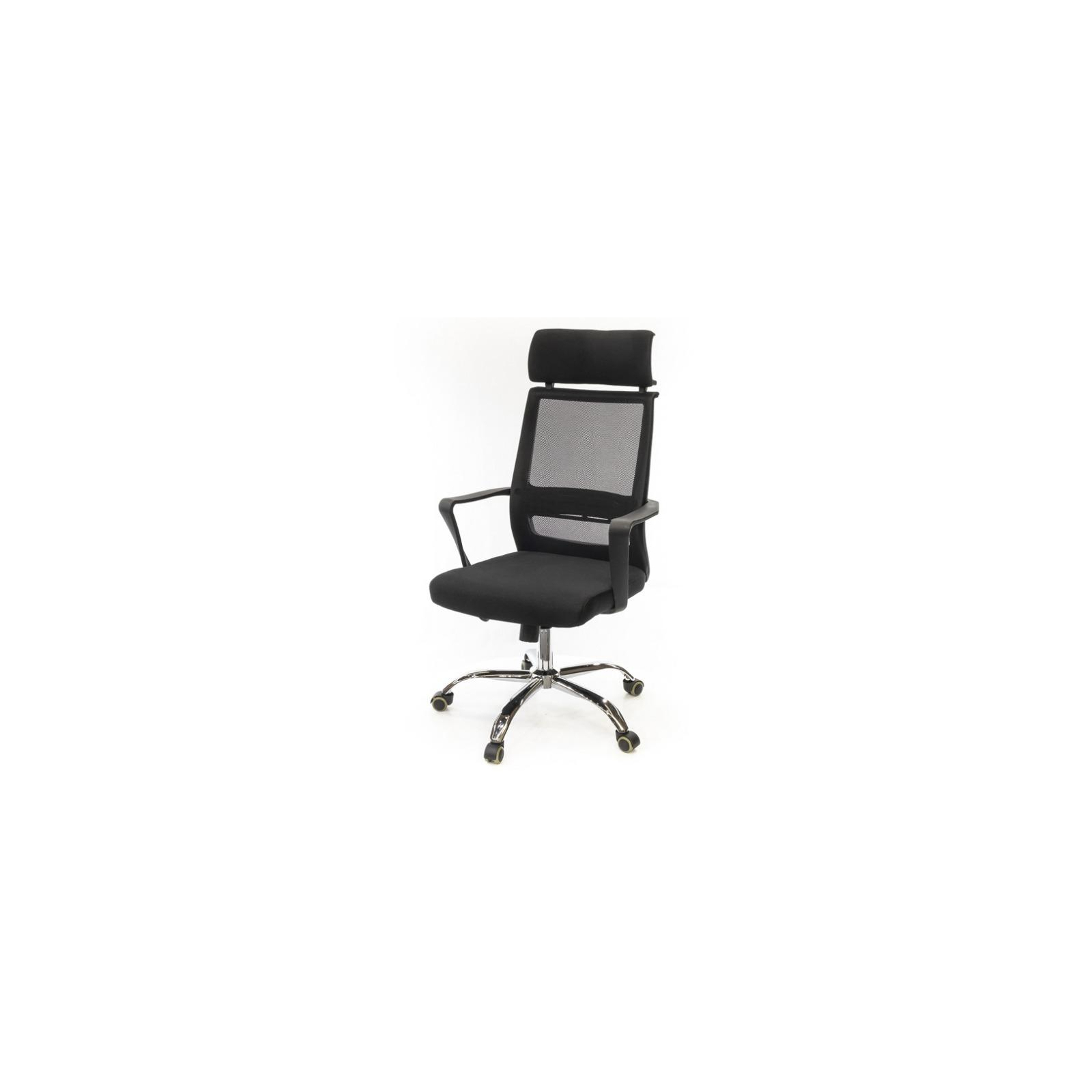 Офисное кресло Аклас Крокус CH TILT Черное с серым (10022849)
