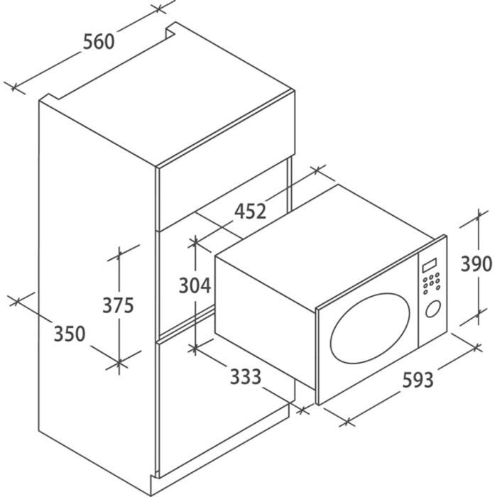Мікрохвильова піч Candy MIC20GDFBA зображення 2