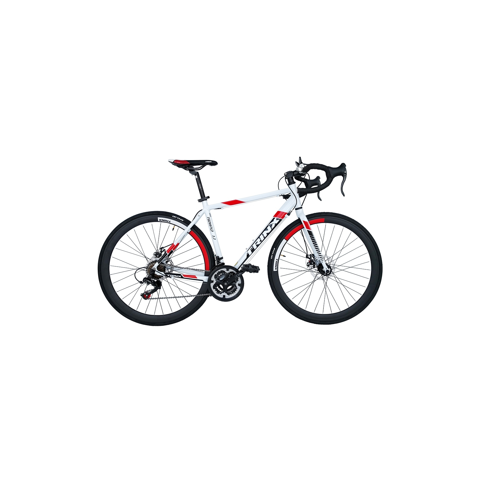 Велосипед Trinx Tempo 1.1 700C*500MM White-Black-Red (10030046)