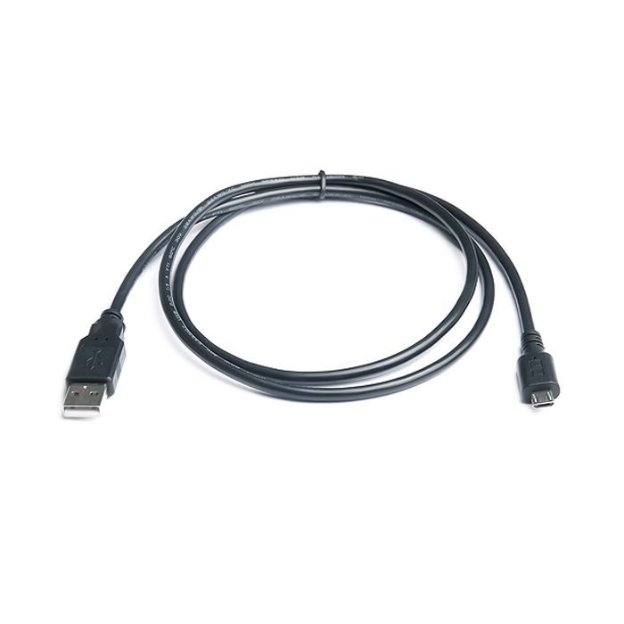 Дата кабель USB 2.0 AM to Micro 5P 2.0m Pro black REAL-EL (EL123500025)