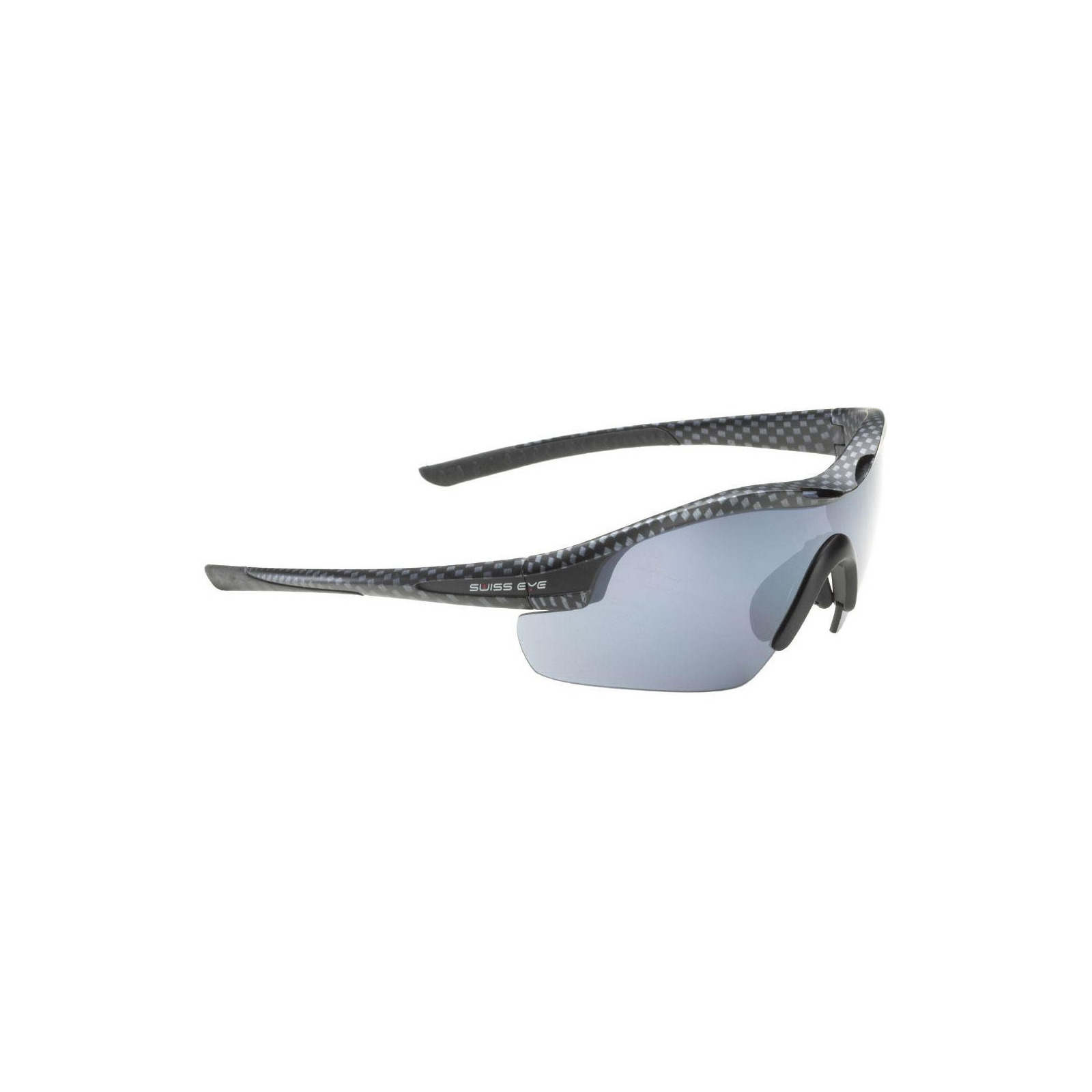 Спортивные очки Swiss Eye NOVENA сменные линзы, оправа карбон черный (12466)