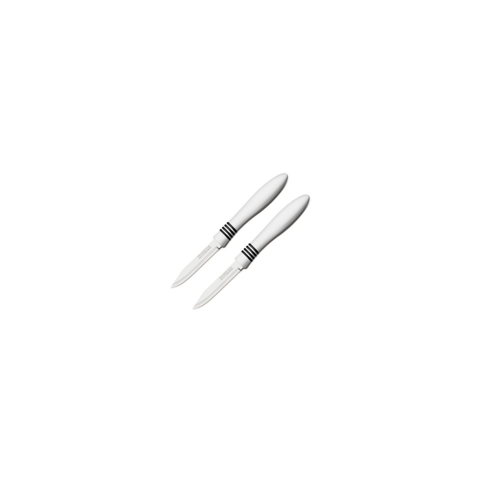 Набір ножів Tramontina COR & COR для овощей 2шт 76 мм Red (23461/273)