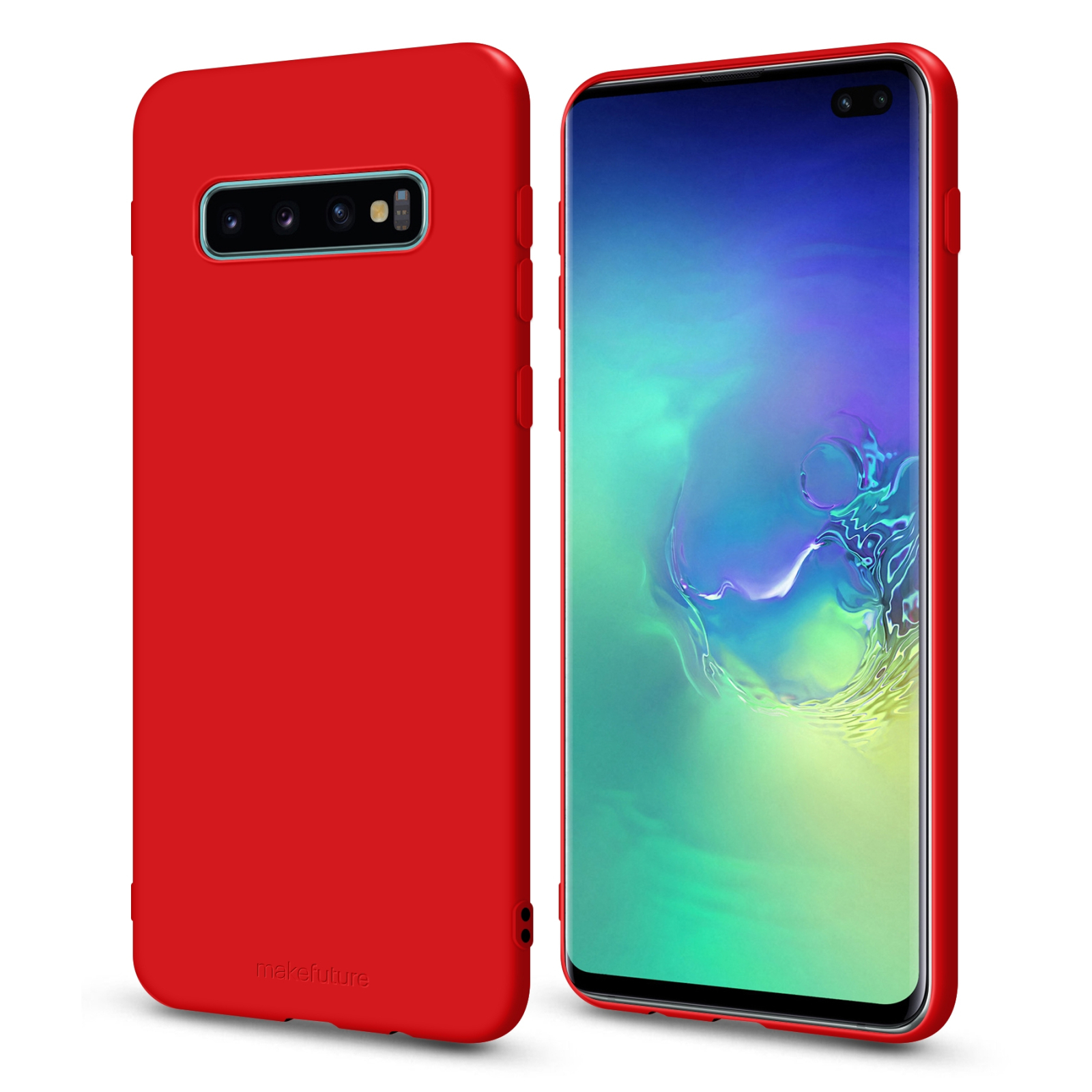 Чехол для мобильного телефона MakeFuture Flex Case (Soft-touch TPU) Samsung S10 Plus Red (MCF-SS10PRD) изображение 4