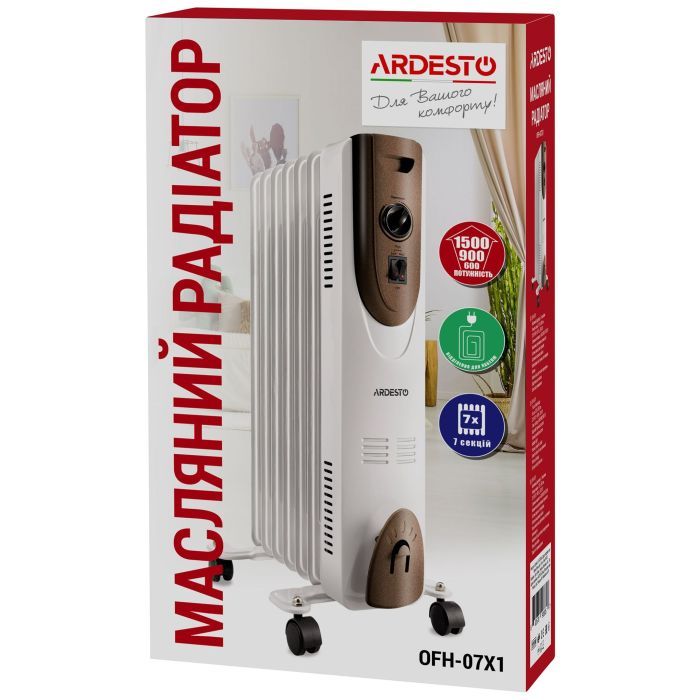 Обігрівач Ardesto OFH-07X1 зображення 10 Обігрівач Ardesto OFH-07X1 зображення 10