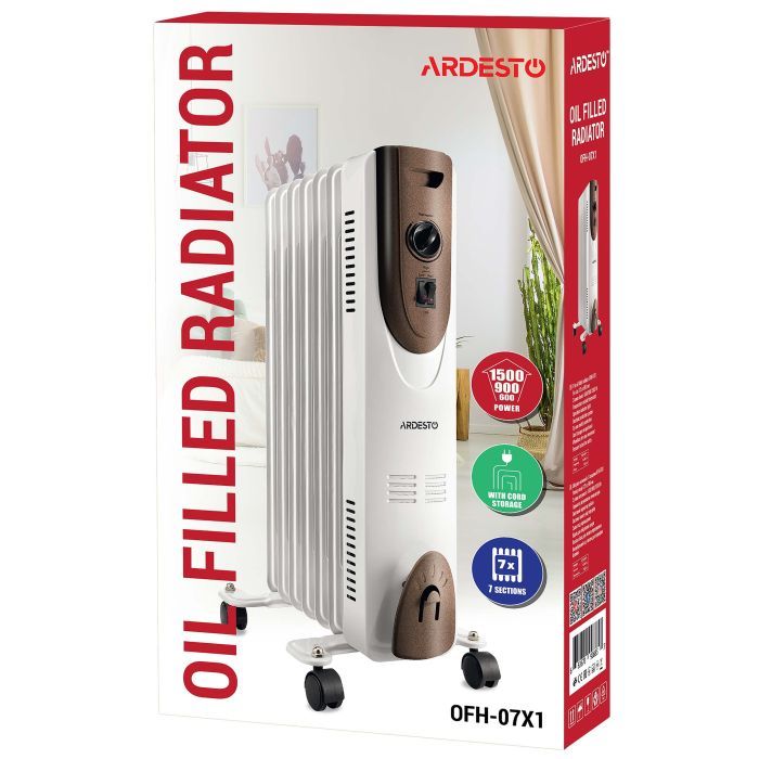 Обігрівач Ardesto OFH-07X1 зображення 11 Обігрівач Ardesto OFH-07X1 зображення 11