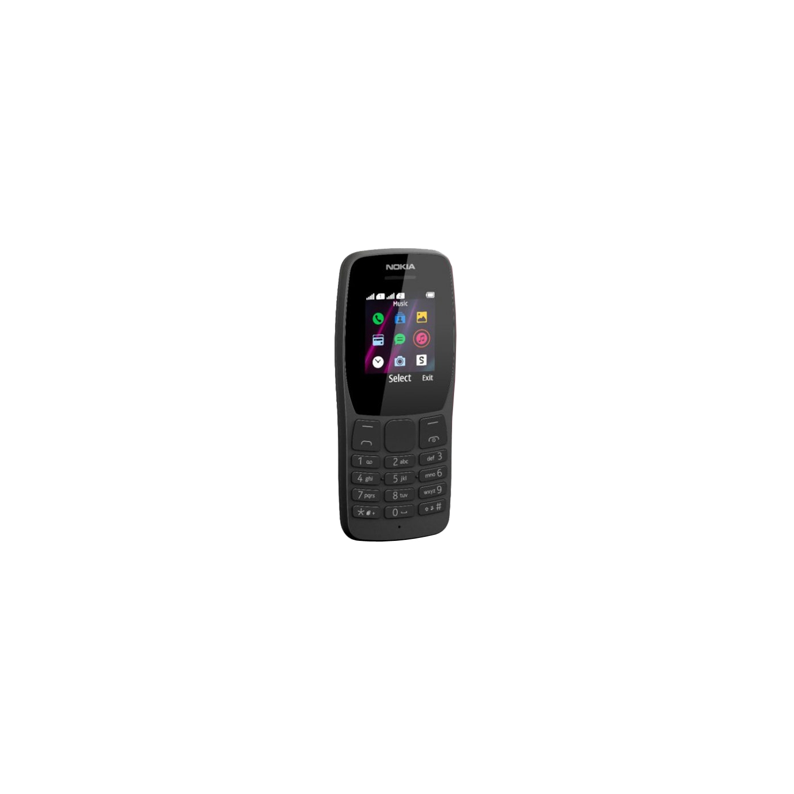 Мобільний телефон Nokia 110 DS Black (16NKLB01A07) зображення 2