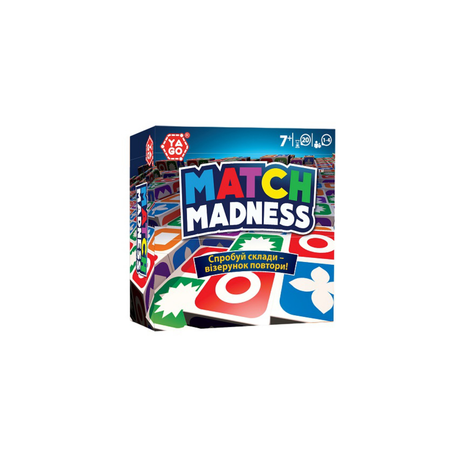 Настільна гра YaGo MATCH MADNESS (MATCH-ML)