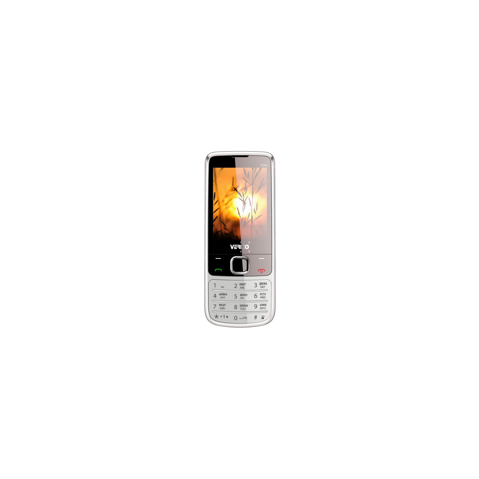 Мобільний телефон Verico Style F244 Silver (4713095606731)