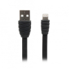 Дата кабель USB 2.0 AM to Lightning 1.0m flat Cablexpert (CCPB-L-USB-02BK)