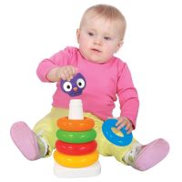 Развивающая игрушка Kiddieland Сова Пирамидка (057901) изображение 2