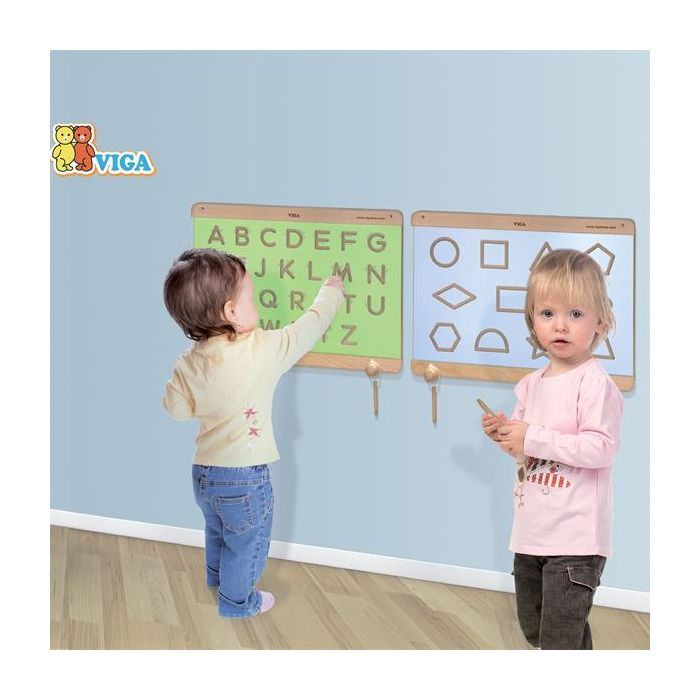 Навчальний набір Viga Toys Написання заголовних букв (50857) зображення 2