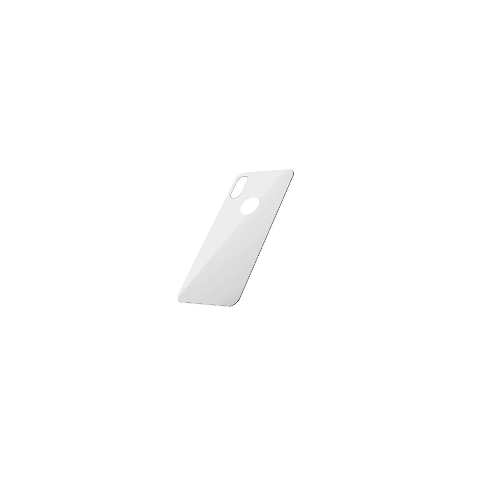 Стекло защитное Baseus iPhone XS 0.3mm Full rear protector, White (SGAPIPH58-BM02) изображение 2