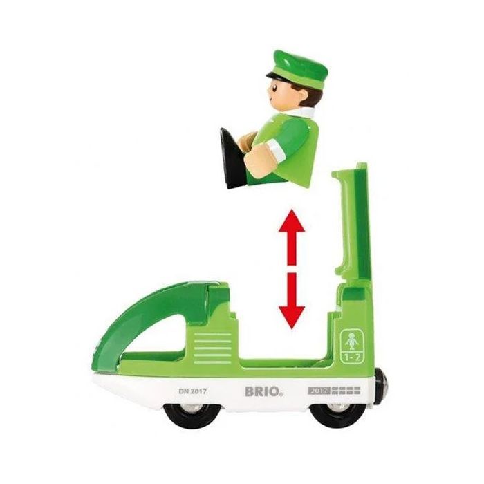 Железная дорога Brio World Набор с автовокзалом и мостами (33627) изображение 5