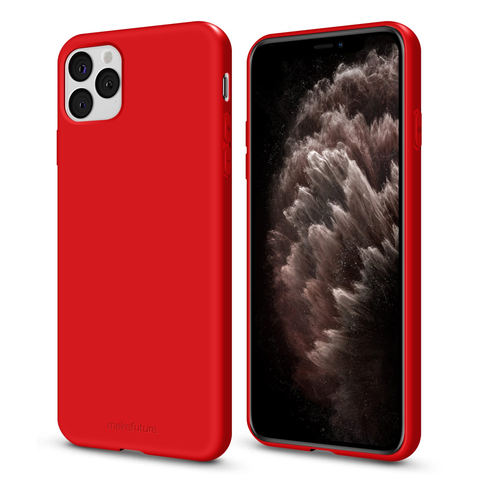 Чехол для мобильного телефона MakeFuture Flex Case (Soft-touch TPU) Apple iPhone 11 Pro Red (MCF-AI11PRD) изображение 2