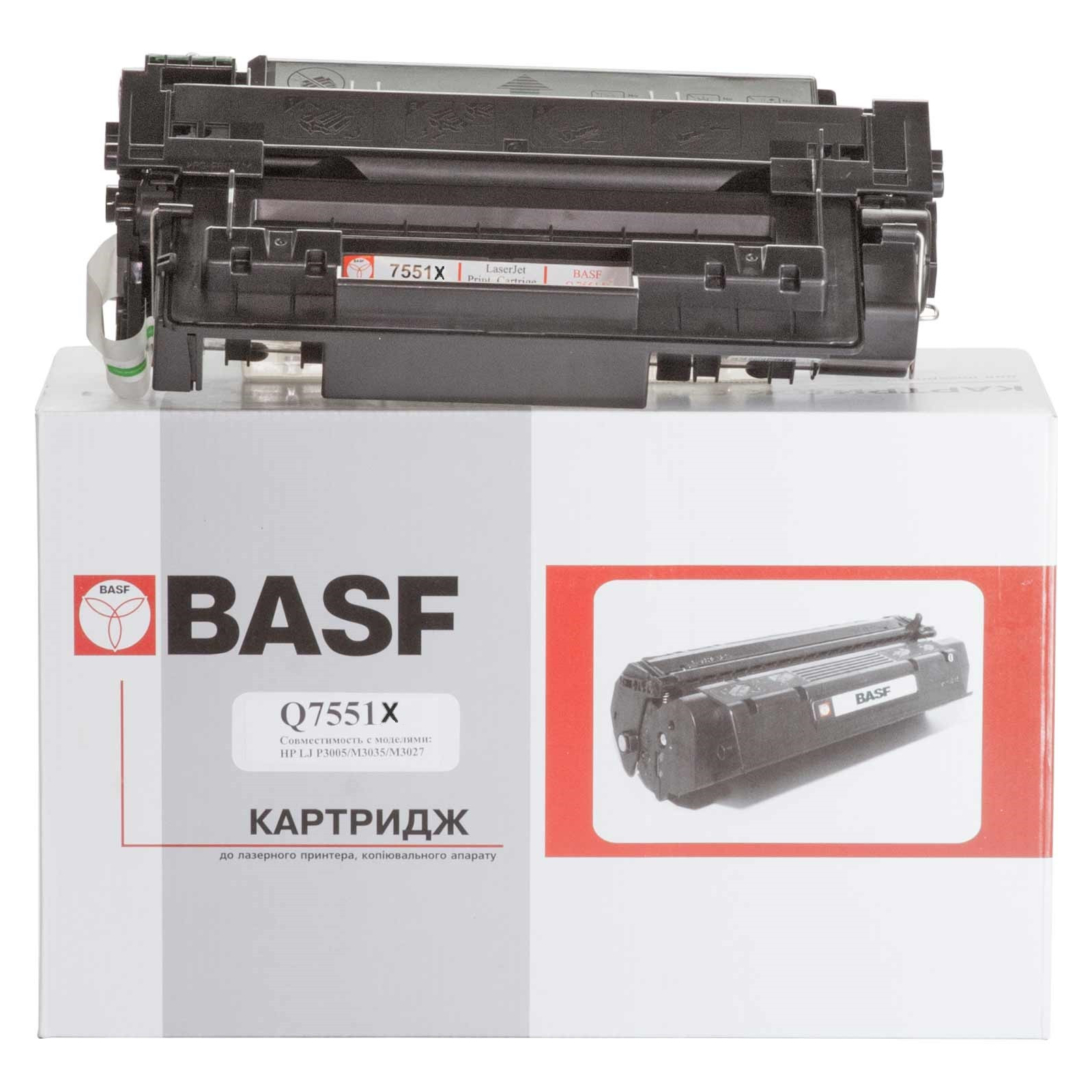 Картридж BASF HP LJ P3005/M3027/M3035/Q7551X (KT-Q7551X)