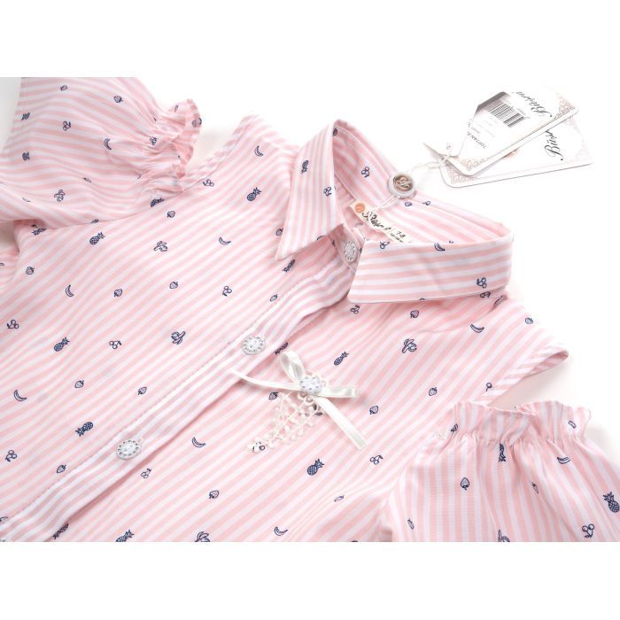 Плаття дитяче Bushra з мереживом (201001-134G-peach) зображення 3