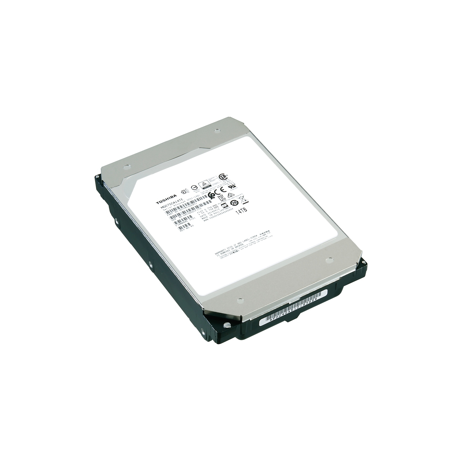 Жесткий диск для сервера 3.5" 14TB Toshiba (MG07SCA14TE)