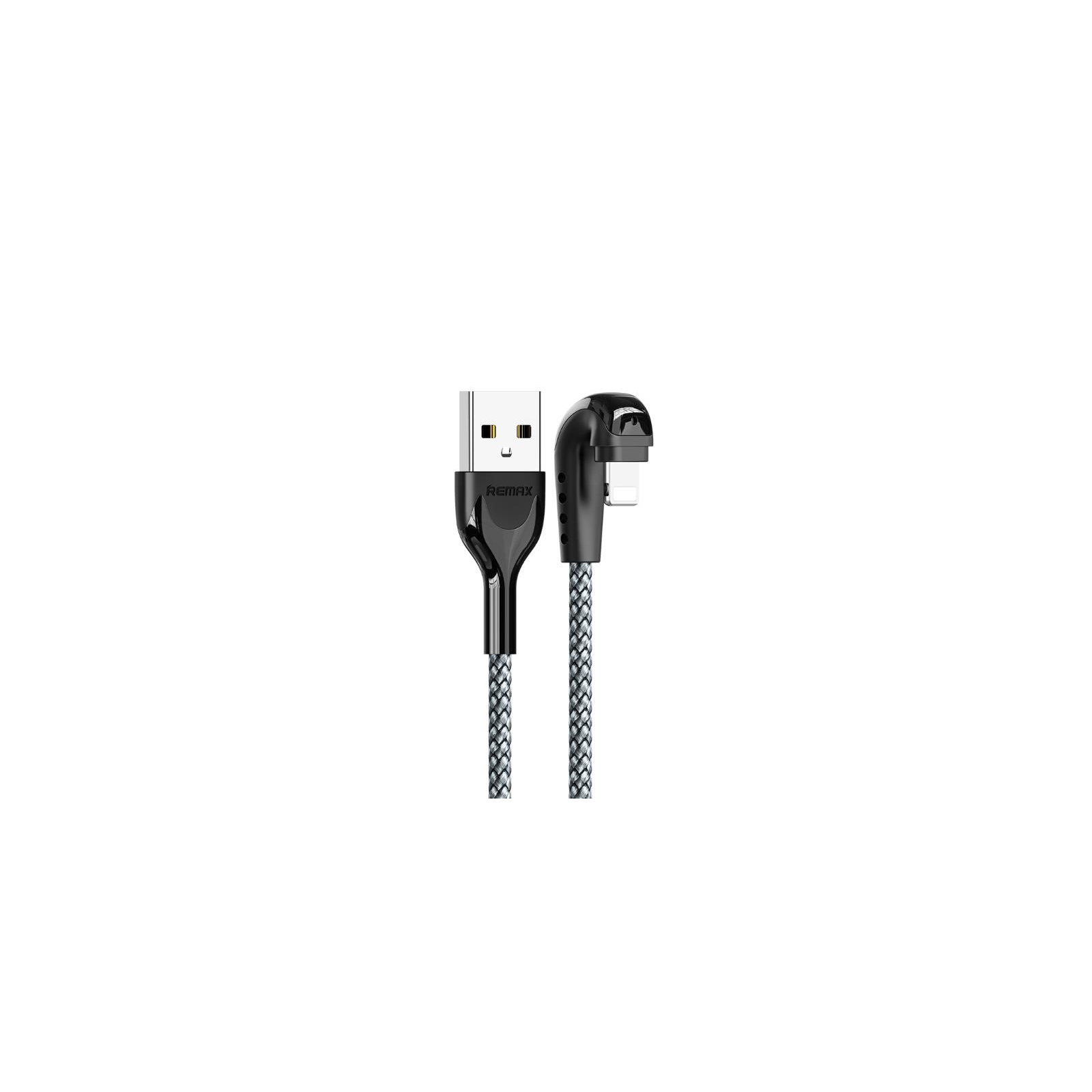 Дата кабель USB 2.0 AM to Lightning 1.0m Heymanba silver Remax (RC-097I-SILVER)