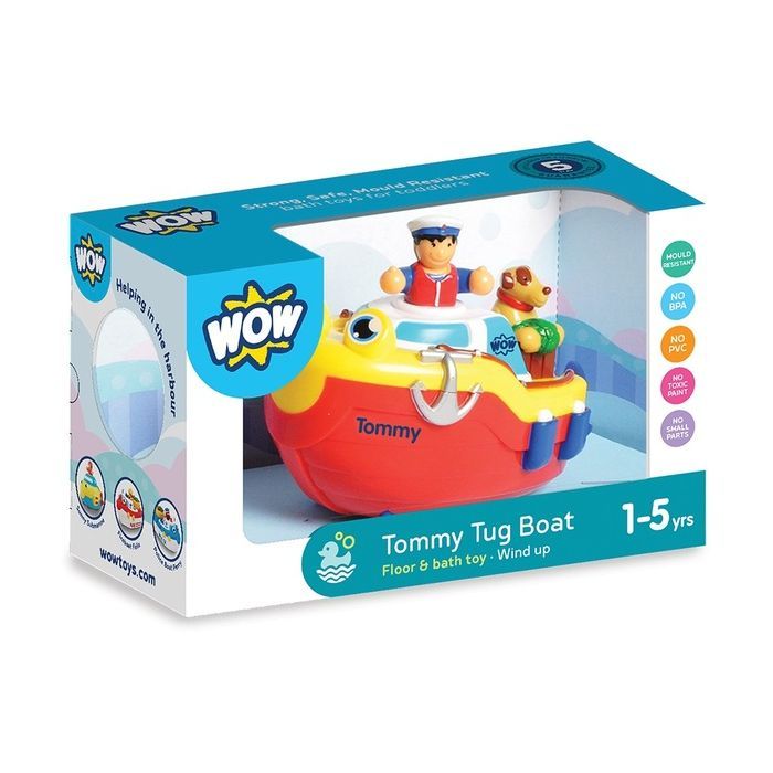 Іграшка для ванної Wow Toys Буксир Томмі (04000) зображення 5