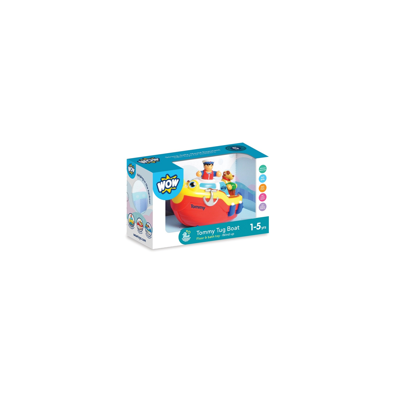Іграшка для ванної Wow Toys Буксир Томмі (04000) зображення 5
