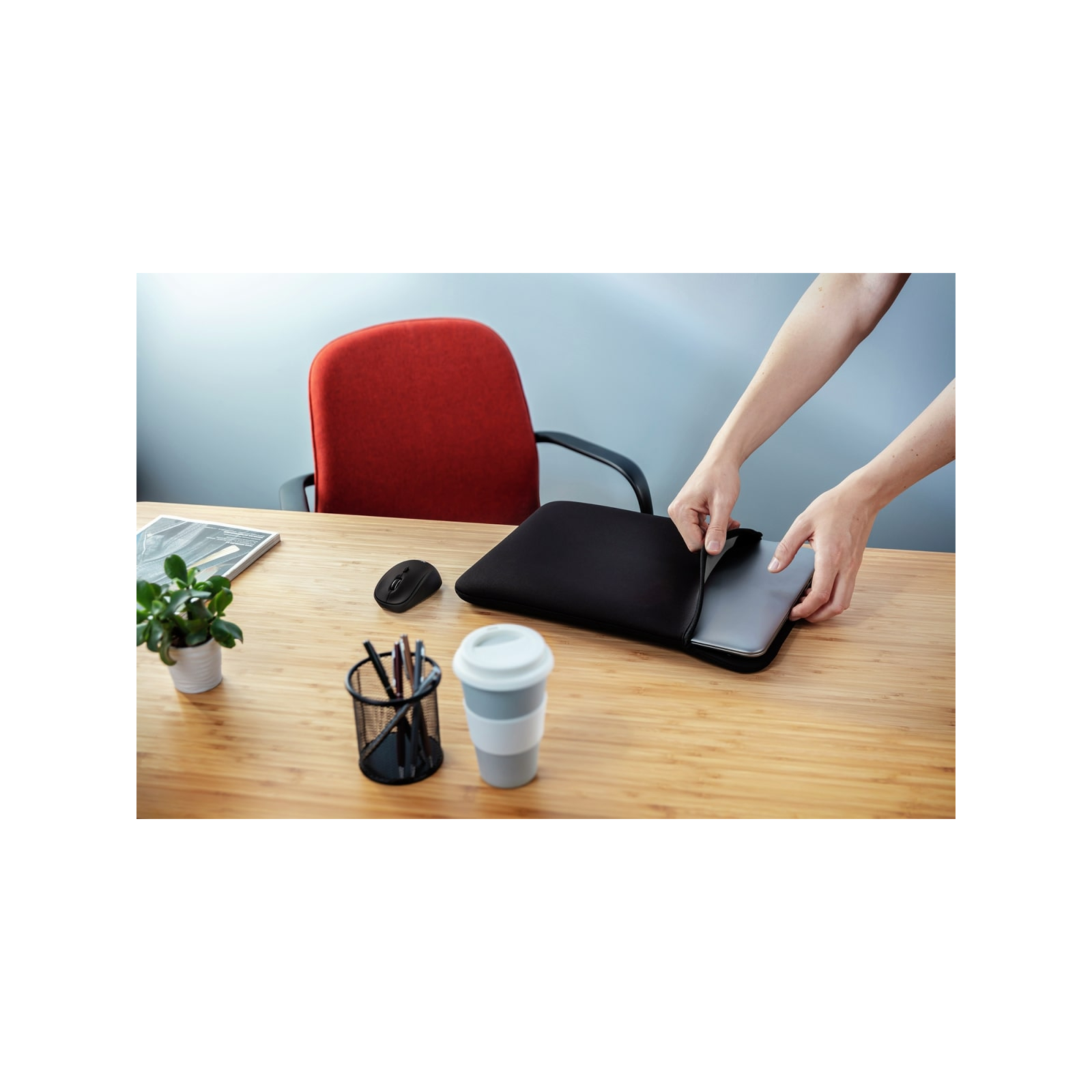 Чехол для ноутбука Trust 15.6" Yvo Mouse & Sleeve Black + mouse (23449) изображение 15