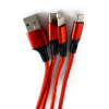 Дата кабель USB 2.0 AM to Lightning + Micro 5P + Type-C Extradigital (KBU1750) изображение 2