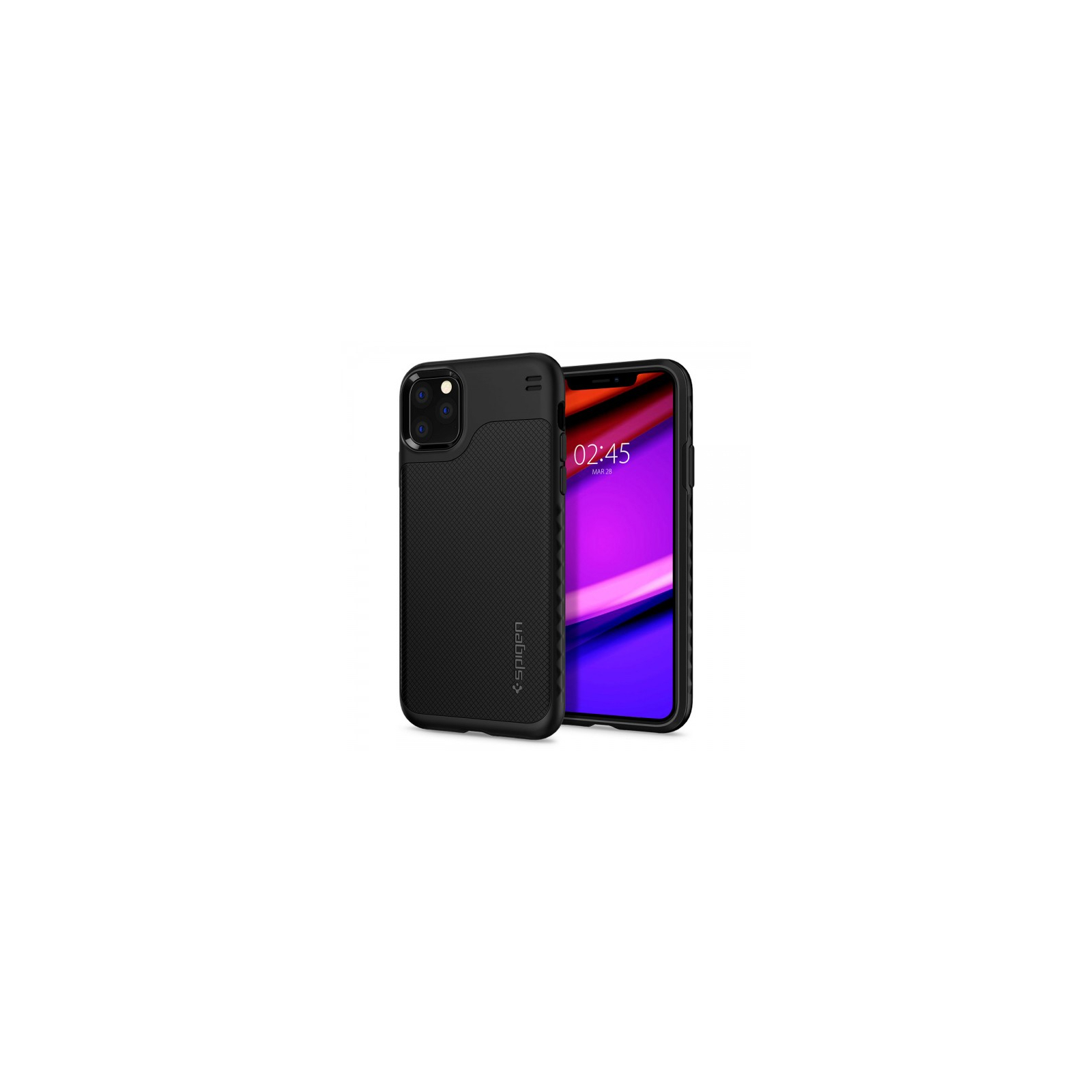 Чохол до мобільного телефона Spigen iPhone 11 Pro Max Hybrid NX, Matte Black (ACS00285) зображення 2