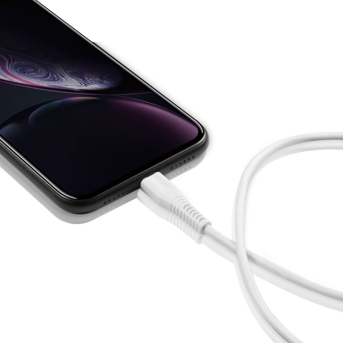 Дата кабель USB-C to Lightning 1.2m MFI White Canyon (CNS-MFIC4W) изображение 4