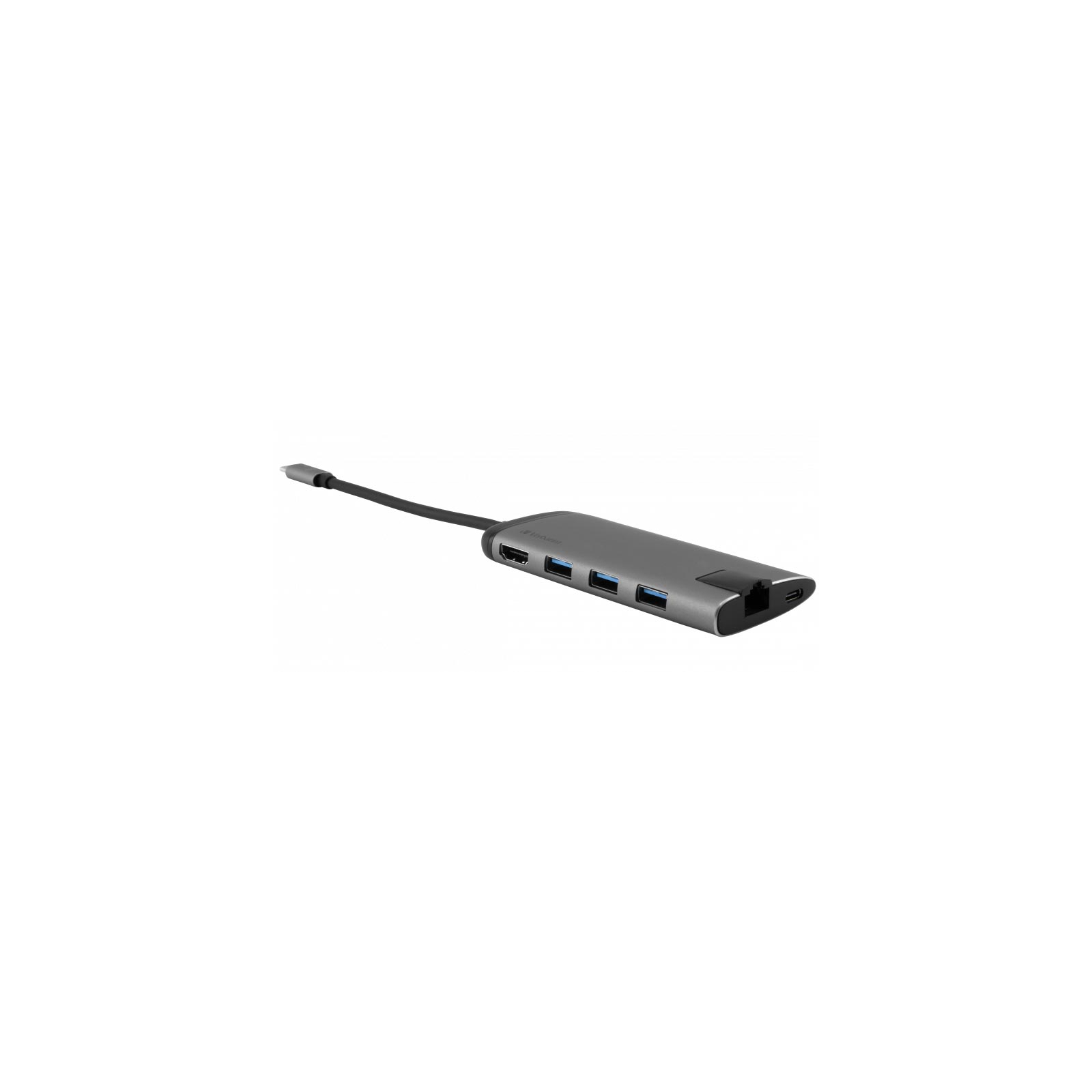 Концентратор Verbatim USB-C to U3.1G1/U3.0/HDMI/SD/mSD/RJ45 (49142) изображение 4