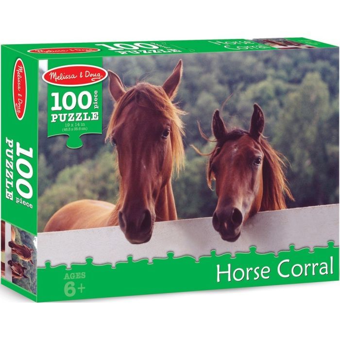 Пазл Melissa&Doug Лошади, 100 элементов (MD8944)