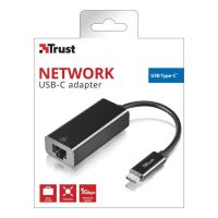Переходник USB-C to Ethernet BLACK Trust (21491_TRUST) изображение 6