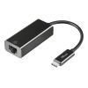 Переходник USB-C to Ethernet BLACK Trust (21491_TRUST)