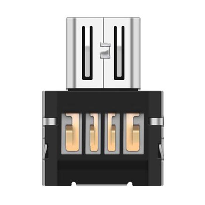 Переходник USB to Micro USB silver XoKo (XK-AC055-SL) изображение 2