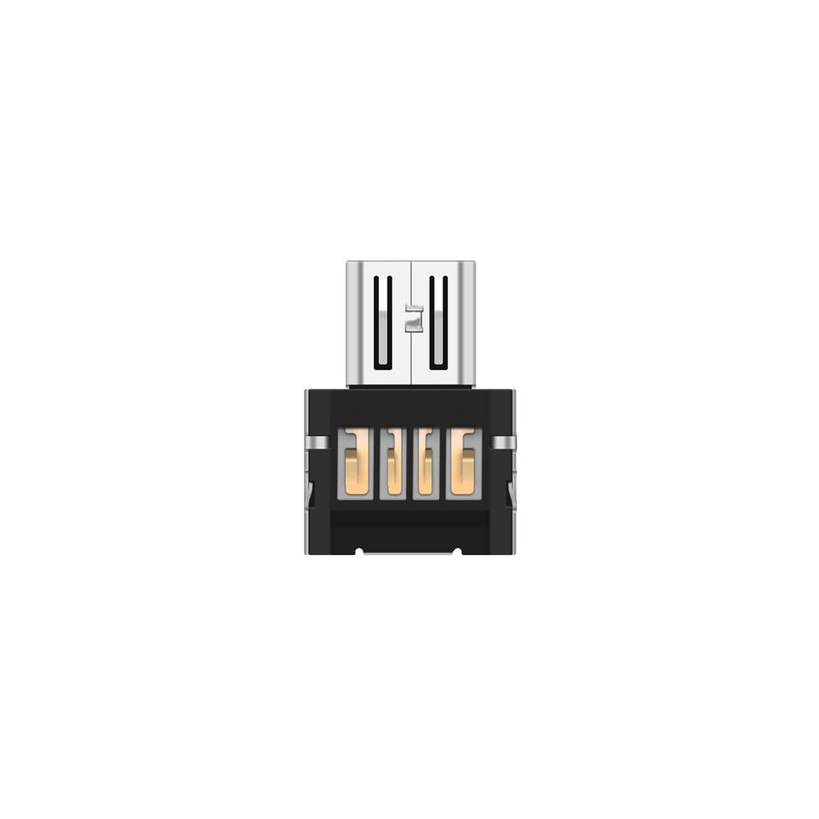 Перехідник USB to Micro USB silver XoKo (XK-AC055-SL) зображення 2