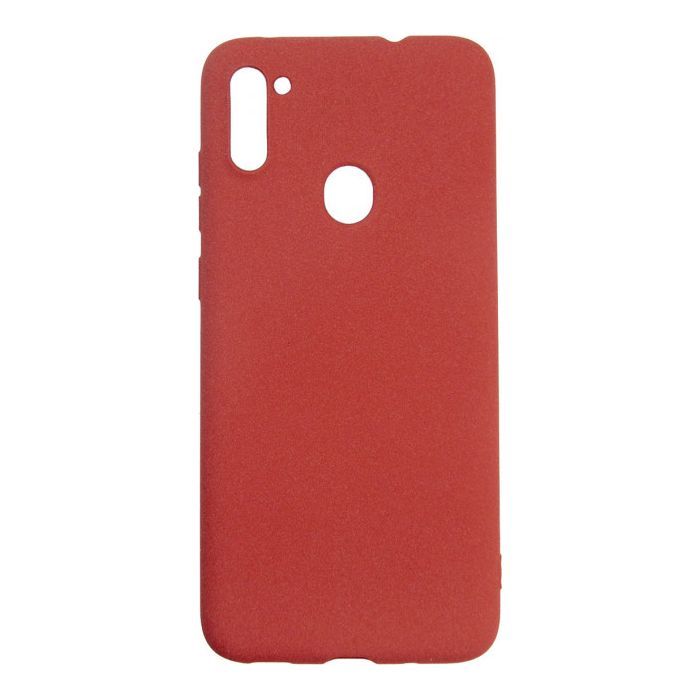 Чехол для мобильного телефона Dengos Carbon Samsung Galaxy A11, red (DG-TPU-CRBN-66) (DG-TPU-CRBN-66)