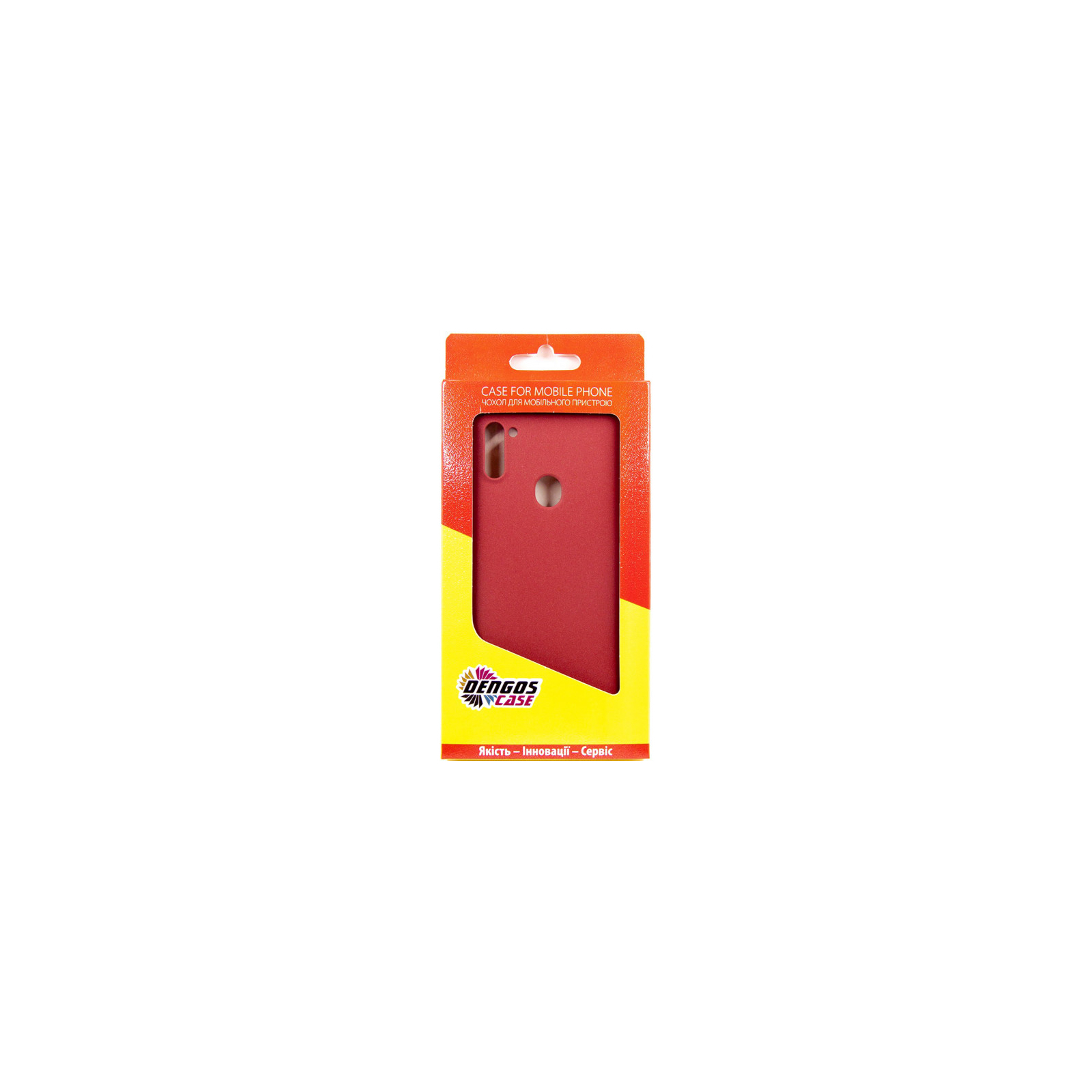 Чохол до мобільного телефона Dengos Carbon Samsung Galaxy A11, red (DG-TPU-CRBN-66) (DG-TPU-CRBN-66) зображення 4