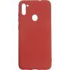 Чехол для мобильного телефона Dengos Carbon Samsung Galaxy A11, red (DG-TPU-CRBN-66) (DG-TPU-CRBN-66)