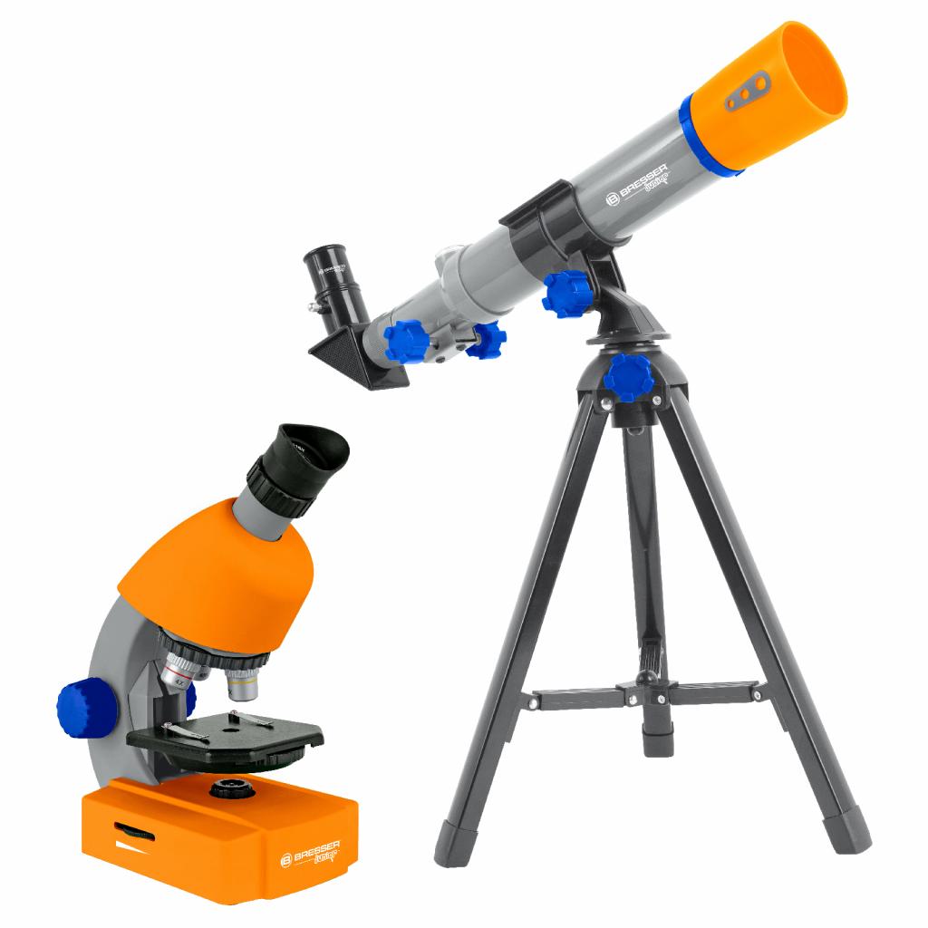Микроскоп Bresser Junior 40x-640x + Телескоп 40/400 (928504)