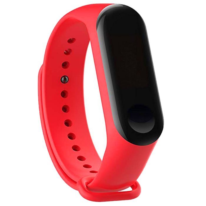 Ремешок для фитнес браслета BeCover Silicone для Xiaomi Mi Band 3/4 White (704650)