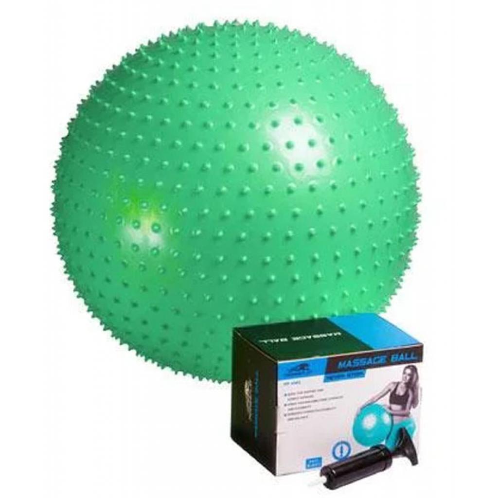 М'яч для фітнесу PowerPlay 4002 65см Green + насос (PP_4002_D65_Green)