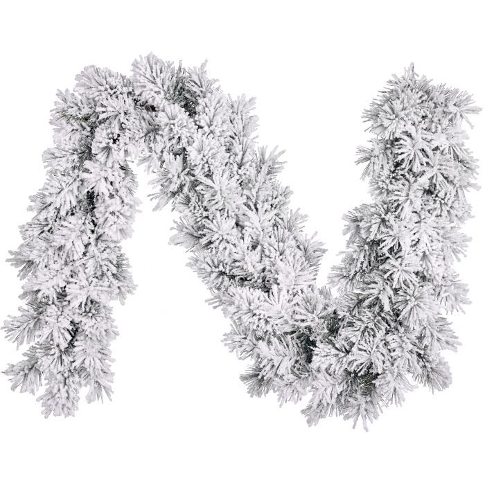 Мишура Black Box Trees Dinsmore Frosted 180 см Белая (8718861289046)