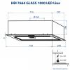 Вытяжка кухонная Minola HBI 7664 BL GLASS 1000 LED Line изображение 10