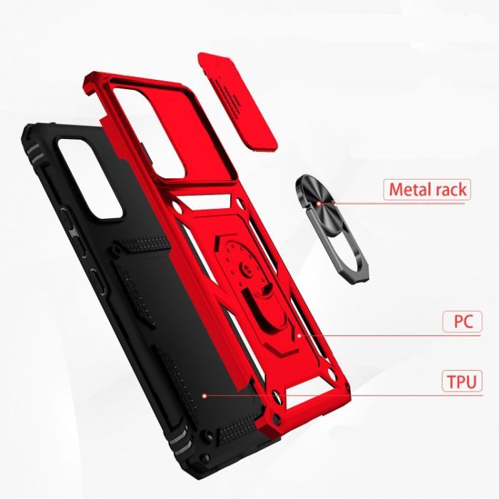 Чохол до мобільного телефона BeCover Military Xiaomi Redmi 9A Red (705576) зображення 2