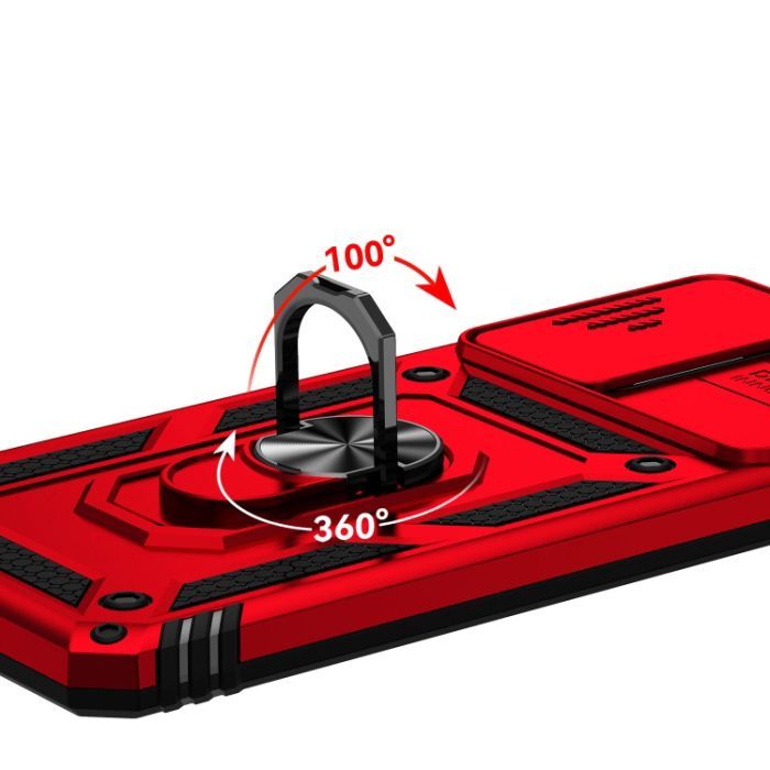 Чохол до мобільного телефона BeCover Military Xiaomi Redmi 9A Red (705576) зображення 3