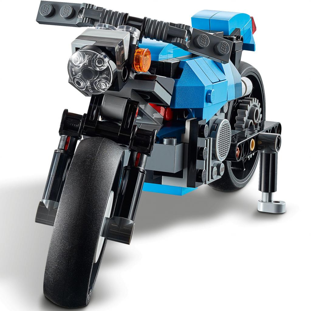 Конструктор LEGO Creator Супермотоцикл 236 деталей (31114) зображення 6