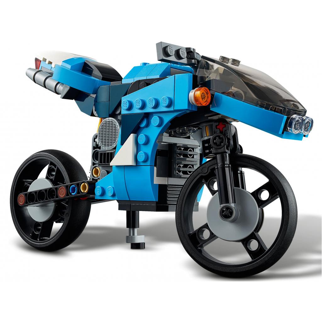 Конструктор LEGO Creator Супермотоцикл 236 деталей (31114) зображення 8